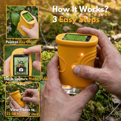 WonderQuest™ 4K Discovery Microscope