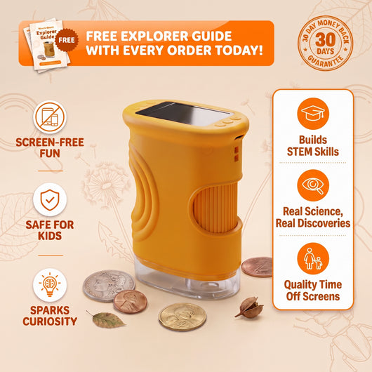 WonderQuest™ 4K Discovery Microscope