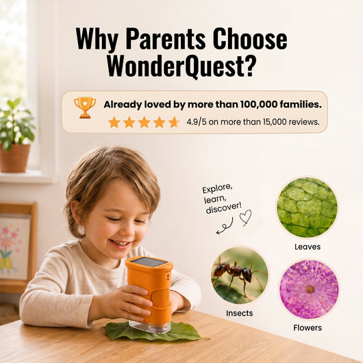 WonderQuest™ 4K Discovery Microscope