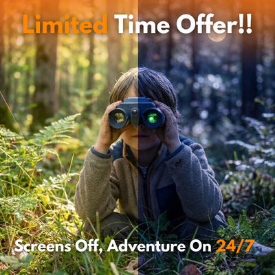 WonderQuest™ HD Explorer Binoculars