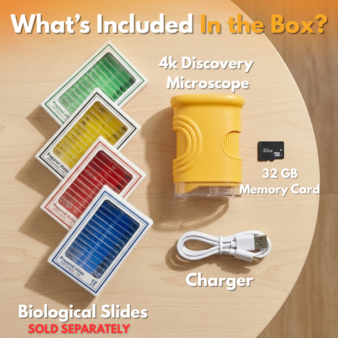 WonderQuest™ 4K Discovery Microscope