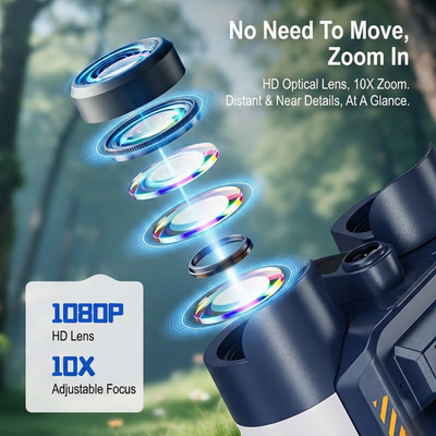 WonderQuest™ HD Explorer Binoculars