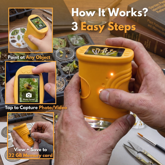WonderQuest™ Pro Digital Microscope